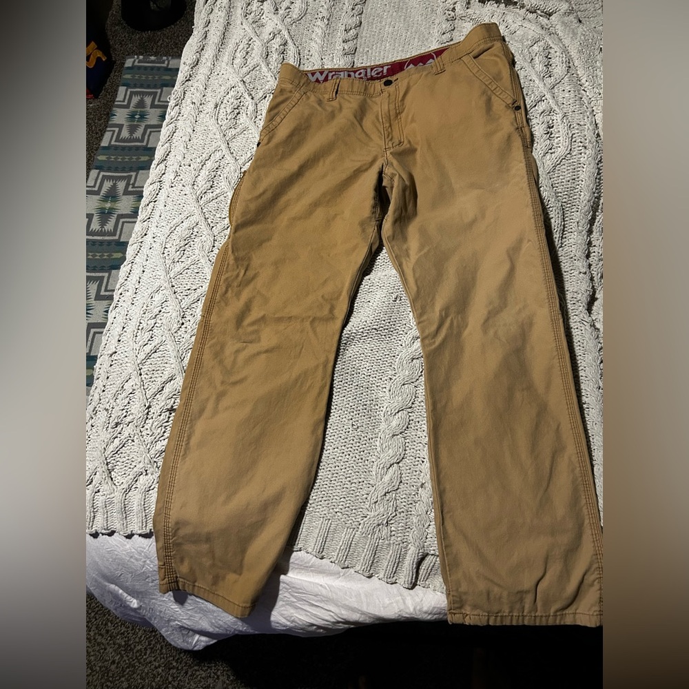 Wrangler Men's Tan Cargo Pants